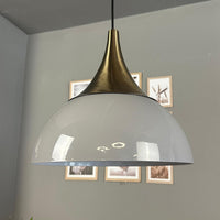 Pendelleuchte Yimpi Dome 30 cm Industrielle Hängelampe