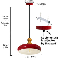 Bamyum Hängelampe Esttisch Modern Esszimmerlampe