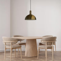 Yimpi Pendelleuchte 30 cm Kupferfarbe Vintage Pendelleuchte