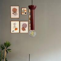 Pendelleuchte Mika Platte Metall, Modern Hängelampe