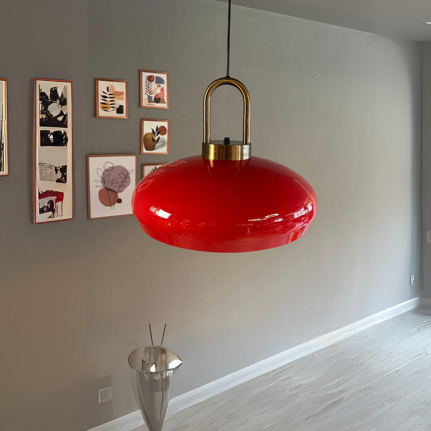 Pendelleuchte Androa-Lock Hängelampe, Metall Ø40 cm Deckenlampe