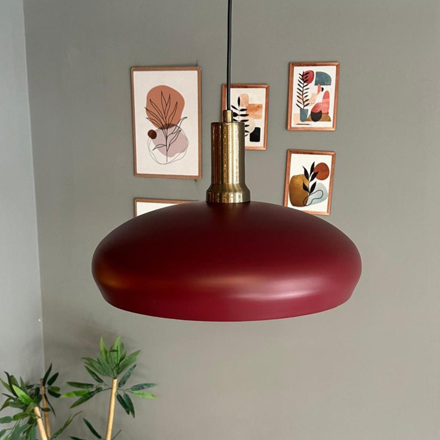 Pendelleuchte Estrela Metall Ø40cm, Modern Hängelampe