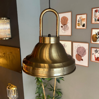 Pendelleuchte Asletl Hängelampe Industrial aus Metall Ø40 cm, Pendelleuchte Esstisch