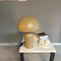 Pilz Tischlampe Metall