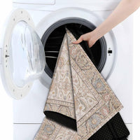 Bedruckter Teppich Tasle Chenille Print Maschinell hergestellt, waschbarer Vintage-Teppich