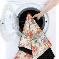 Bedruckter Teppich Sonika Chenille Print Maschinell hergestellt, waschbarer Vintage-Teppich