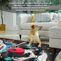 Gamer Teppich mit Snoop Motiv, Chenille Druck, maschinell gefertigt für das Gaming Zimmer