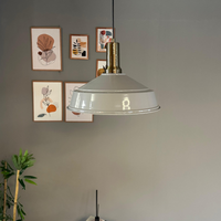 Pendelleuchte Carmelo Fackel Ø35 cm, Metall Hängelampe