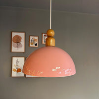 Pendelleuchte Yimpi Wulst Holz Metall