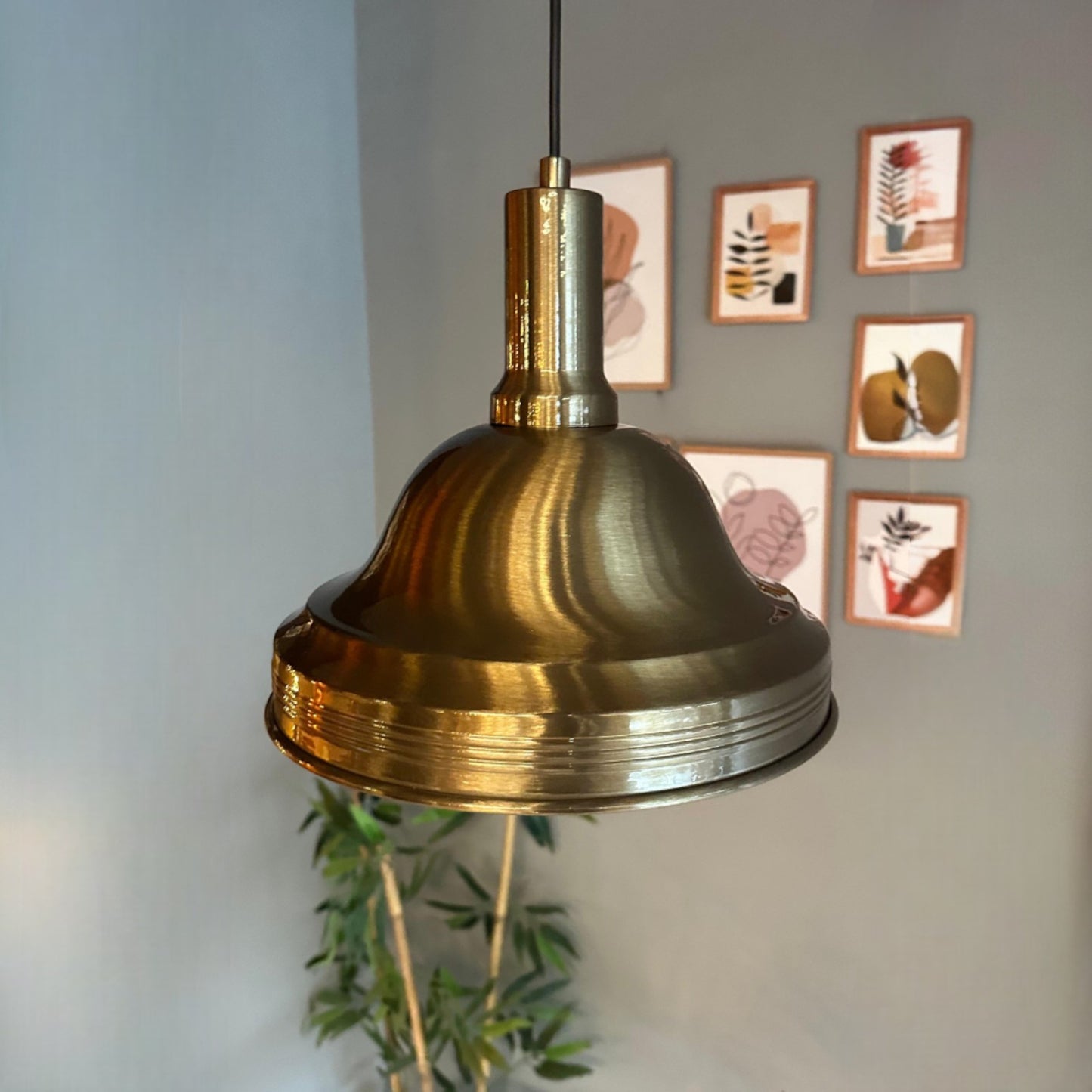 Pendelleuchte Asletl Hängelampe Industrial aus Metall Ø40 cm, Pendelleuchte Esstisch