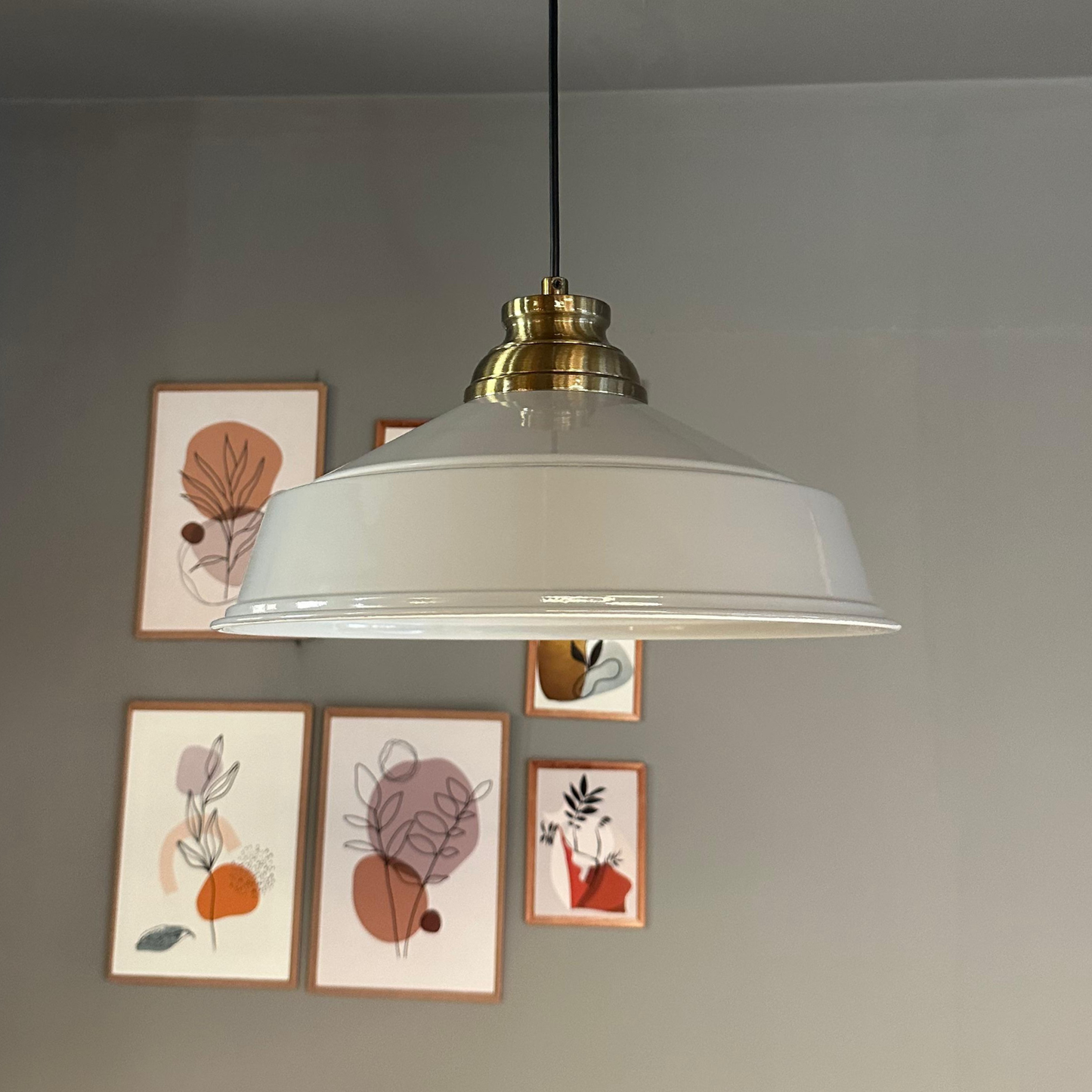 Pendelleuchte Pendelleuchte Carmelo Matrose Ø35 cm, Metall Hängelampe