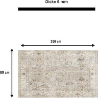 Monty Bedruckter Teppich Chenille-Druck Maschinell Hergestellt