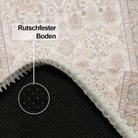 Bedruckter Teppich Tasle Chenille Print Maschinell hergestellt, waschbarer Vintage-Teppich