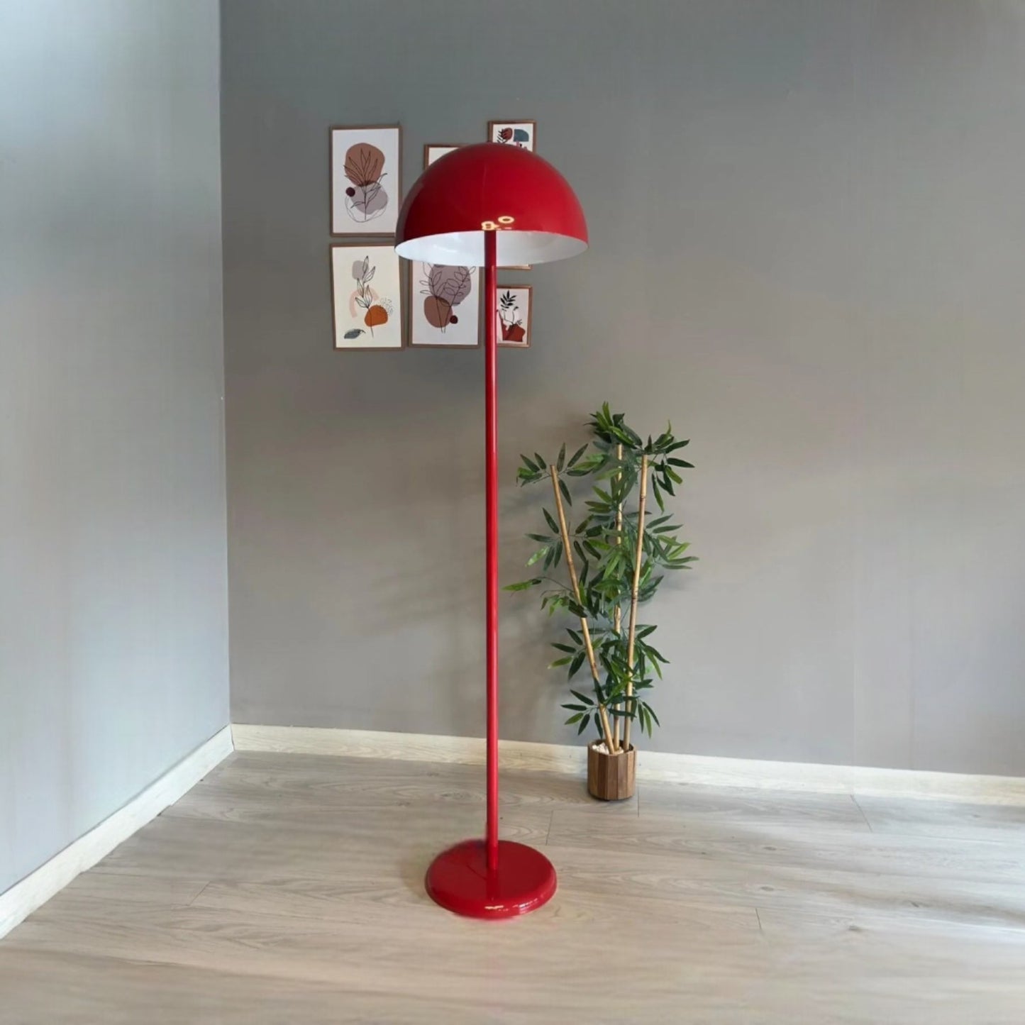 Stehlampe Moderne Stehlampe aus Metall mit E27, verstellbarer Lampenschirm