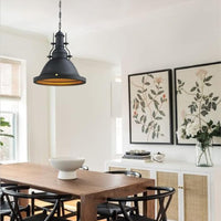 Pendelleuchte Bamyum Pendelleuchten I Turami I Schwarz E27 Ø30 cm Metall Lampe