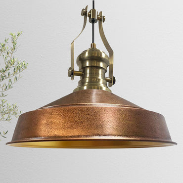 Pendellampe Vintage, Neo-Asletl Lampe Groß Lampe