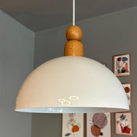 Pendelleuchte Yimpi Wulst Holz Metall