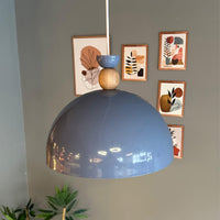 Hängelampe Industriell Lampe Vintage Holz Hängeleuchte