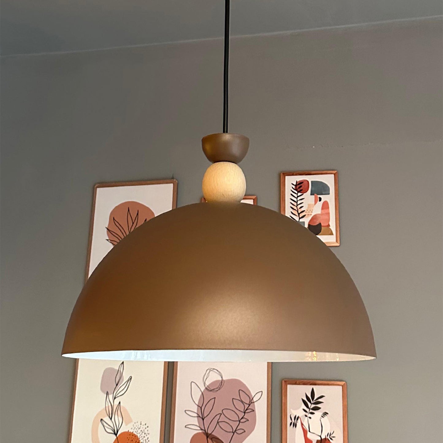 Hängelampe Industriell Lampe Vintage Holz Hängeleuchte
