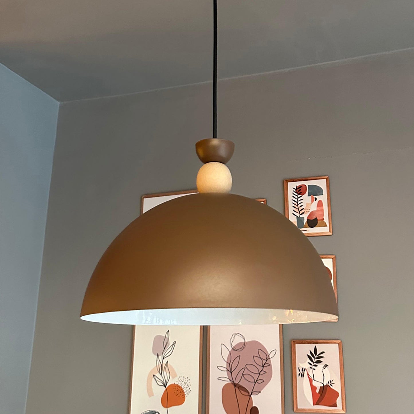 Hängelampe Industriell Lampe Vintage Holz Hängeleuchte