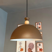 Hängelampe Industriell Lampe Vintage Holz Hängeleuchte
