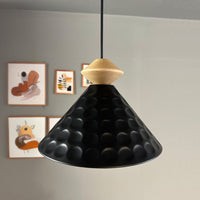 Rummy Pendelleuchte aus Holz, 24 cm Hängelampe Metall E27