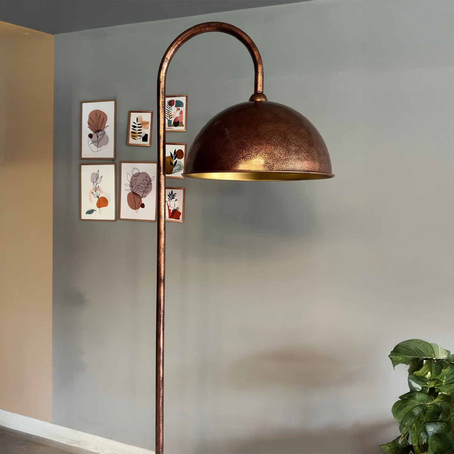 Stehlampe Modern Dekorativ Metall Wohnzimmer Arbeitszimmer Stehlampe