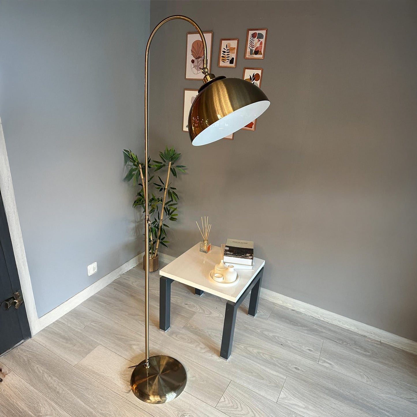 Stehlampe Bewegender Ufo Kopf Moderne Dekorative Metall Stehlampe