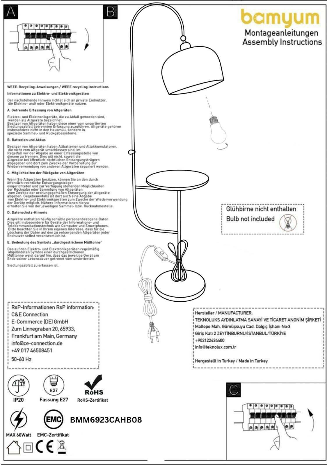 Stehlampe Bewegender Modern Dekorativ Metall Wohnzimmer Arbeitszimmer Stehlampe