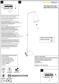 Stehlampe Bewegender Ufo Kopf Moderne Dekorative Metall Stehlampe