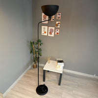 Stehlampe Moderne Stehlampe aus Metall mit E27, verstellbarer Lampenschirm