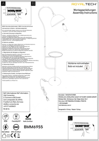 Stehlampe Liora Bewegender Ufo Kopf Moderne Dekorative Metall Stehlampe