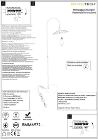 Stehlampe Axelor Schatten Ufo Kopf Moderne Dekorative Metall Stehlampe