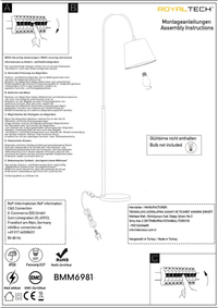 Stehlampe Bewegender Ufo Kopf Moderne Dekorative Metall Stehlampe