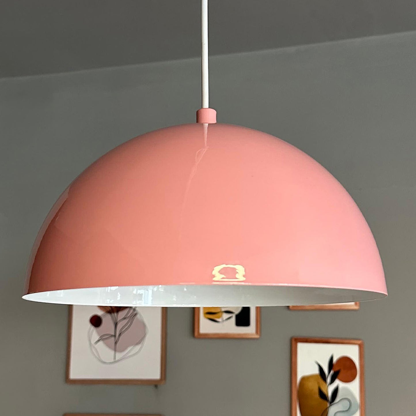 Lipeo Pendelleuchte Vintage Ø26cm Hängelampe Metall E27