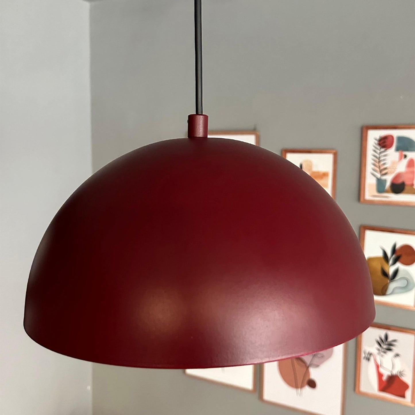 Lipeo Pendelleuchte Vintage Ø26cm Hängelampe Metall E27