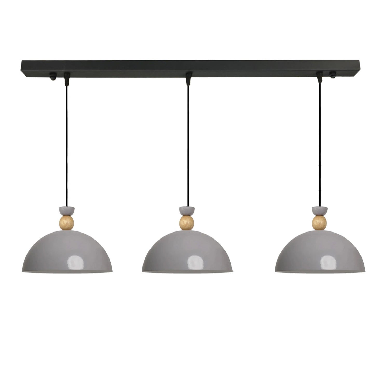 Pendelleuchte Yimpi Trio Metall Ø30cm, Modern Hängelampe