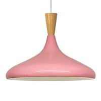 Pendelleuchte Champion Kegel Holz-Kopfteil 35 cm Metall E27 Modern Pendelleuchte