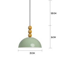 Pendelleuchte Bamyum Hängelampe Vintage Ø26 cm E27 Metall Lampe