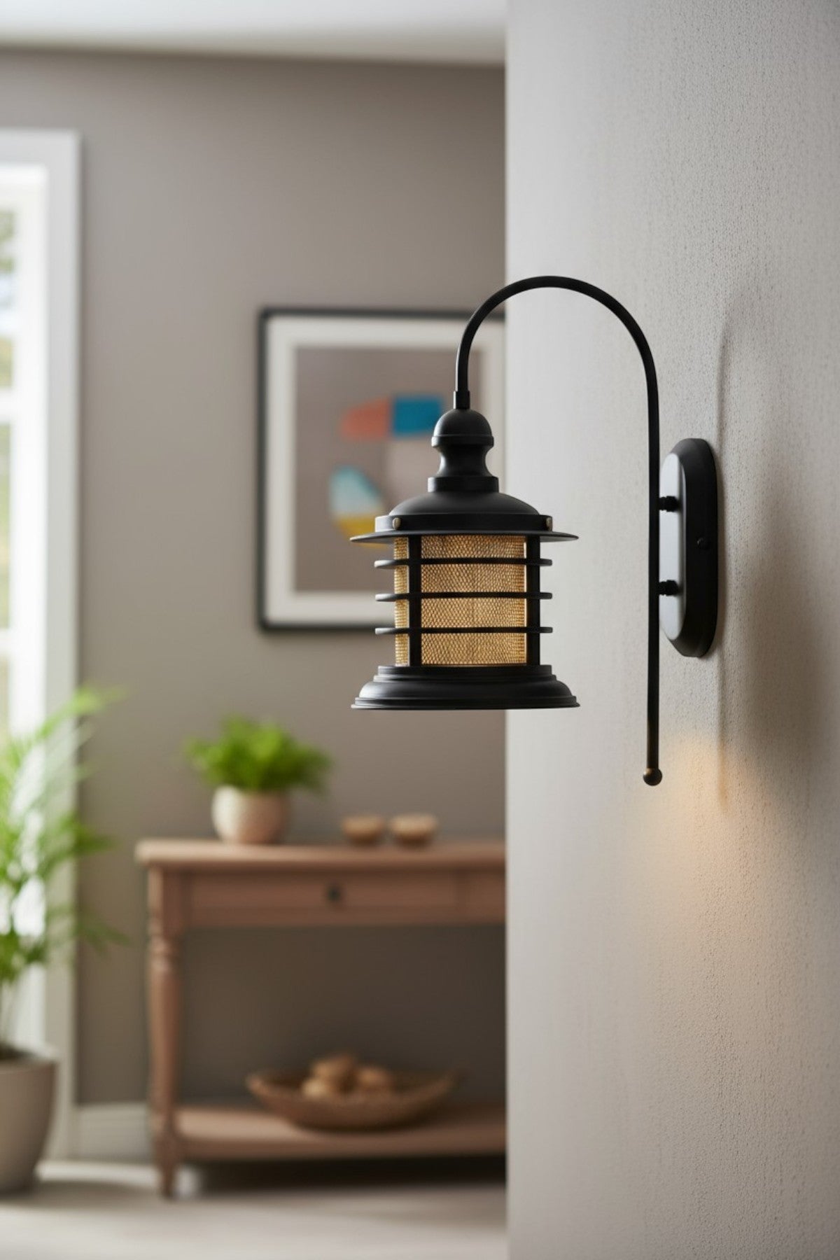 Wandleuchte Champion Wandleuchte Innen Metall, Wohnzimmer Vintage Wandlampe Innen