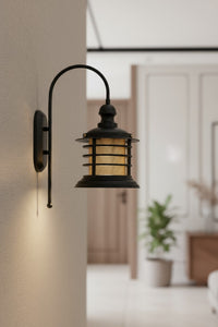 Wandleuchte Champion Wandleuchte Innen Metall, Wohnzimmer Vintage Wandlampe Innen