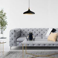 Pendelleuchte Champion Holz Metall, Modern Hängelampe