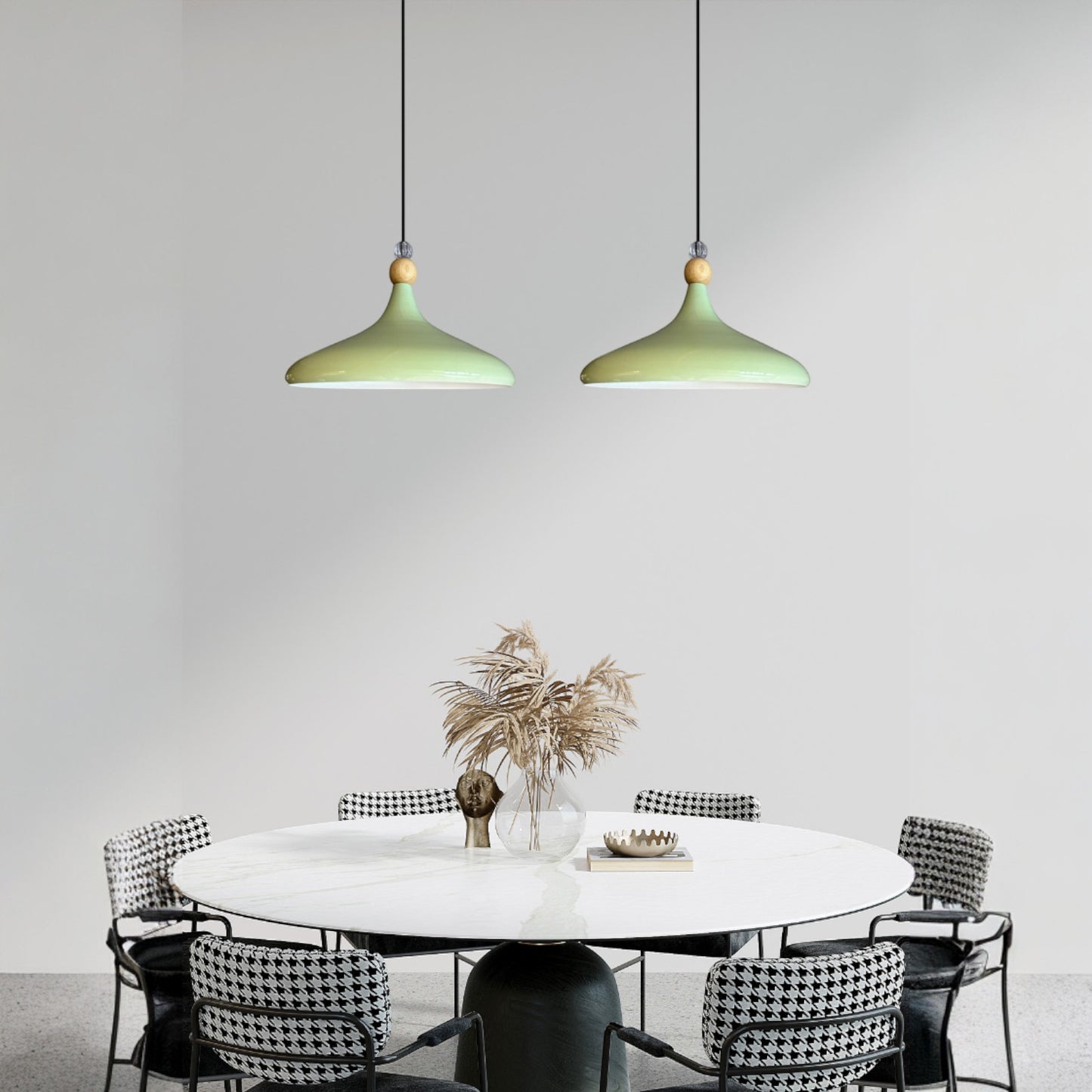 Pendelleuchte Champion Holz Metall, Modern Hängelampe