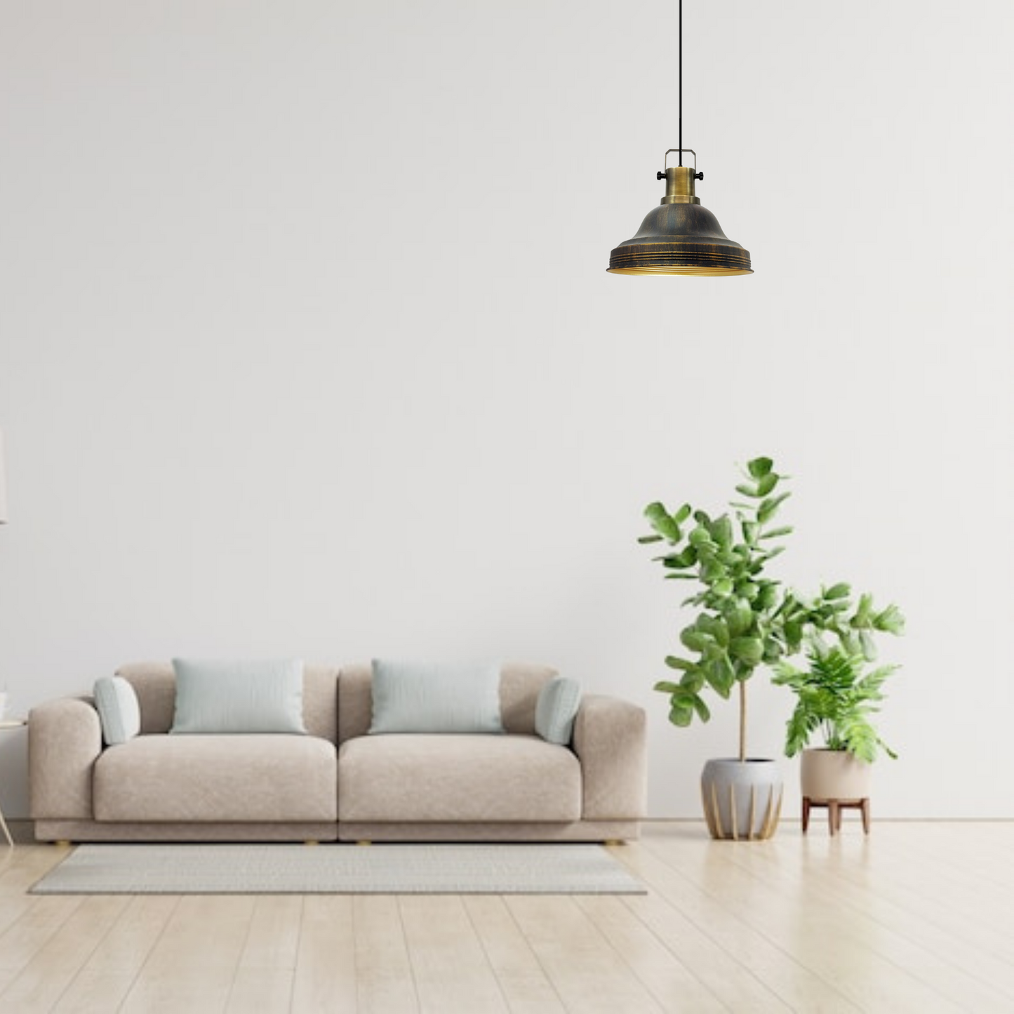 Pendelleuchte Asletl Hängelampe Industrial aus Metall Ø40 cm, Pendelleuchte Esstisch