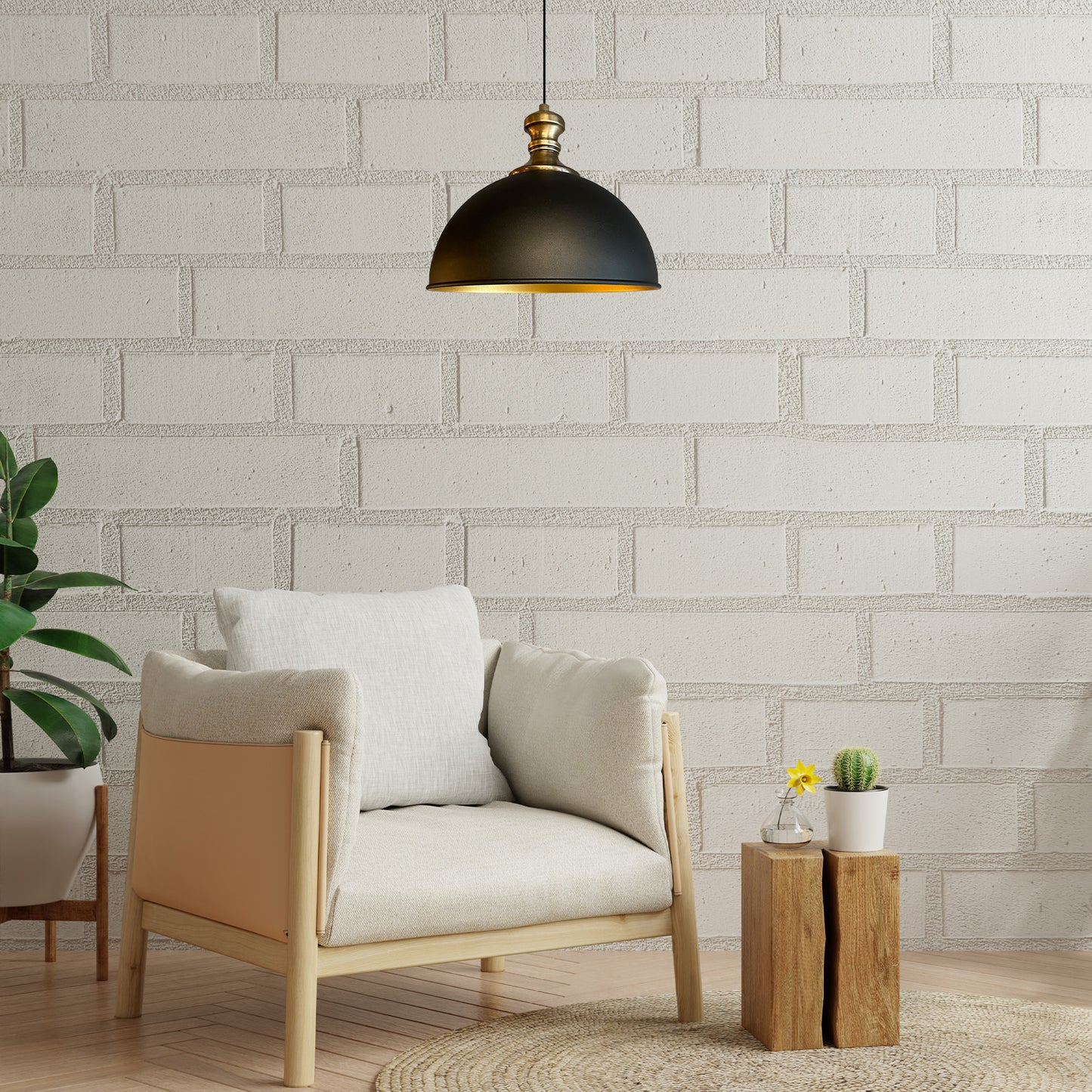 Pendelleuchte Yimpi Metall Ø30cm, Modern Hängelampe