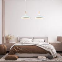 Pendelleuchte Champion Doppelter Kronleuchter Holz Metall Modern Pendelleuchte