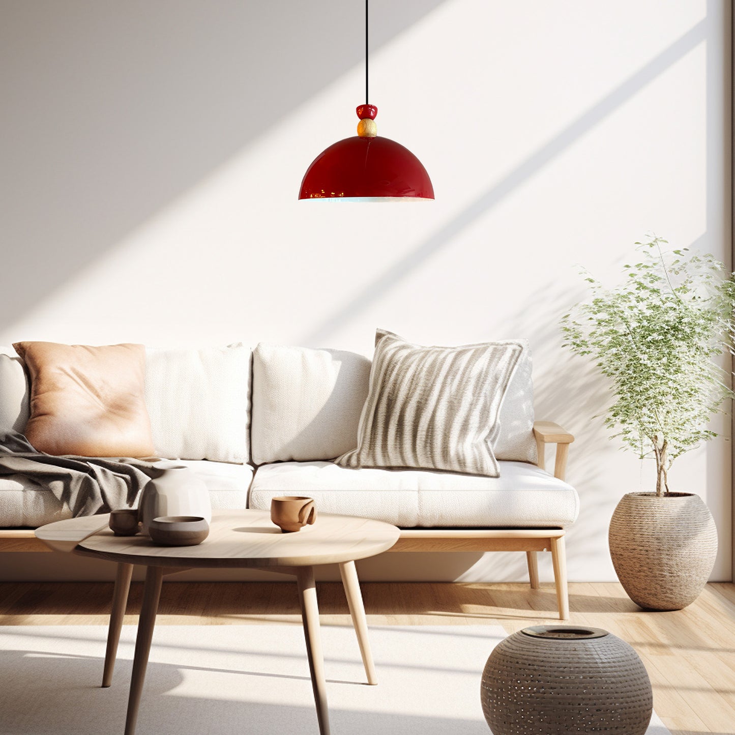 Hängelampe Industriell Lampe Vintage Holz Hängeleuchte