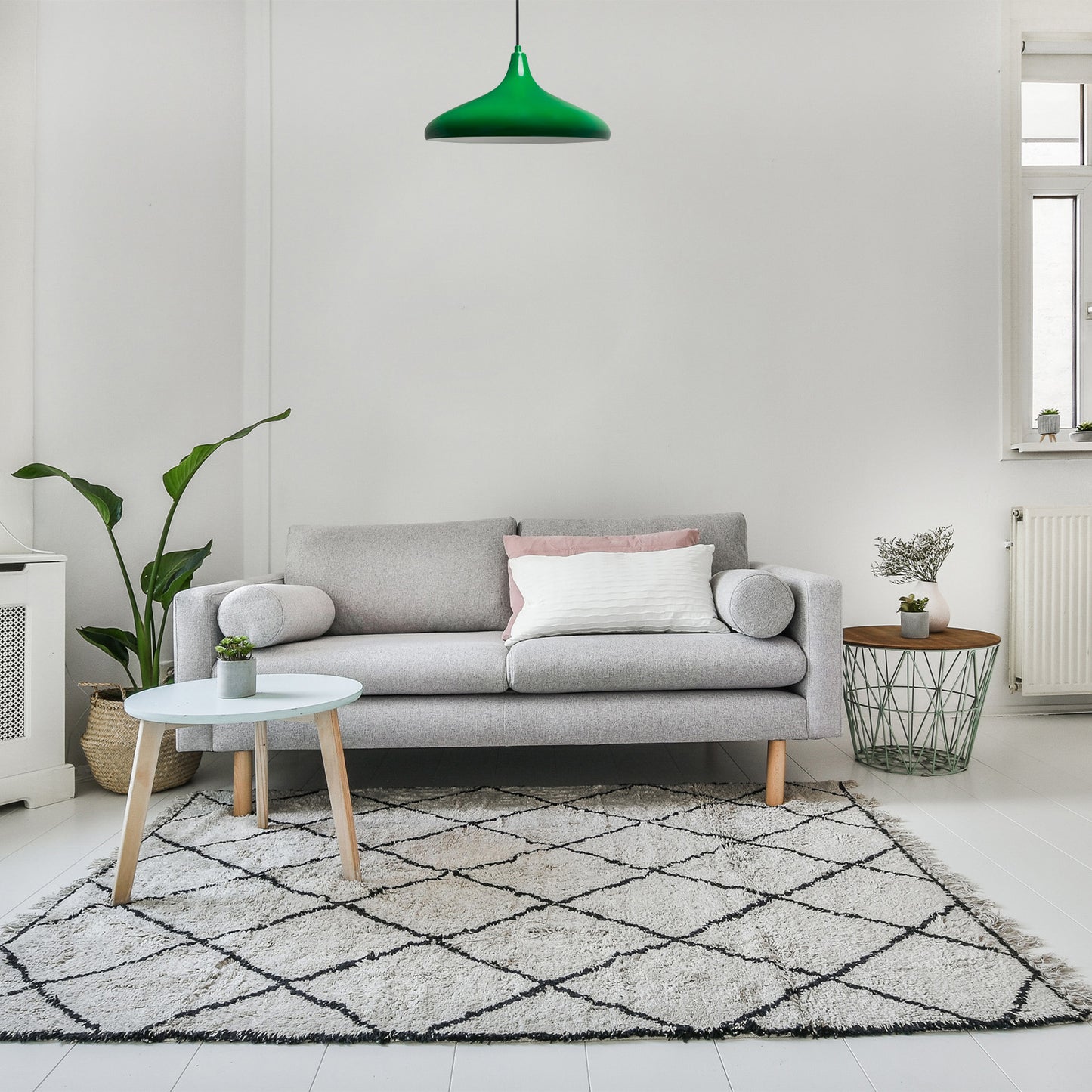 Pendelleuchte Bamyum Pendelleuchte Durchmesser 35 cm E27 Metall Moderne Lampe