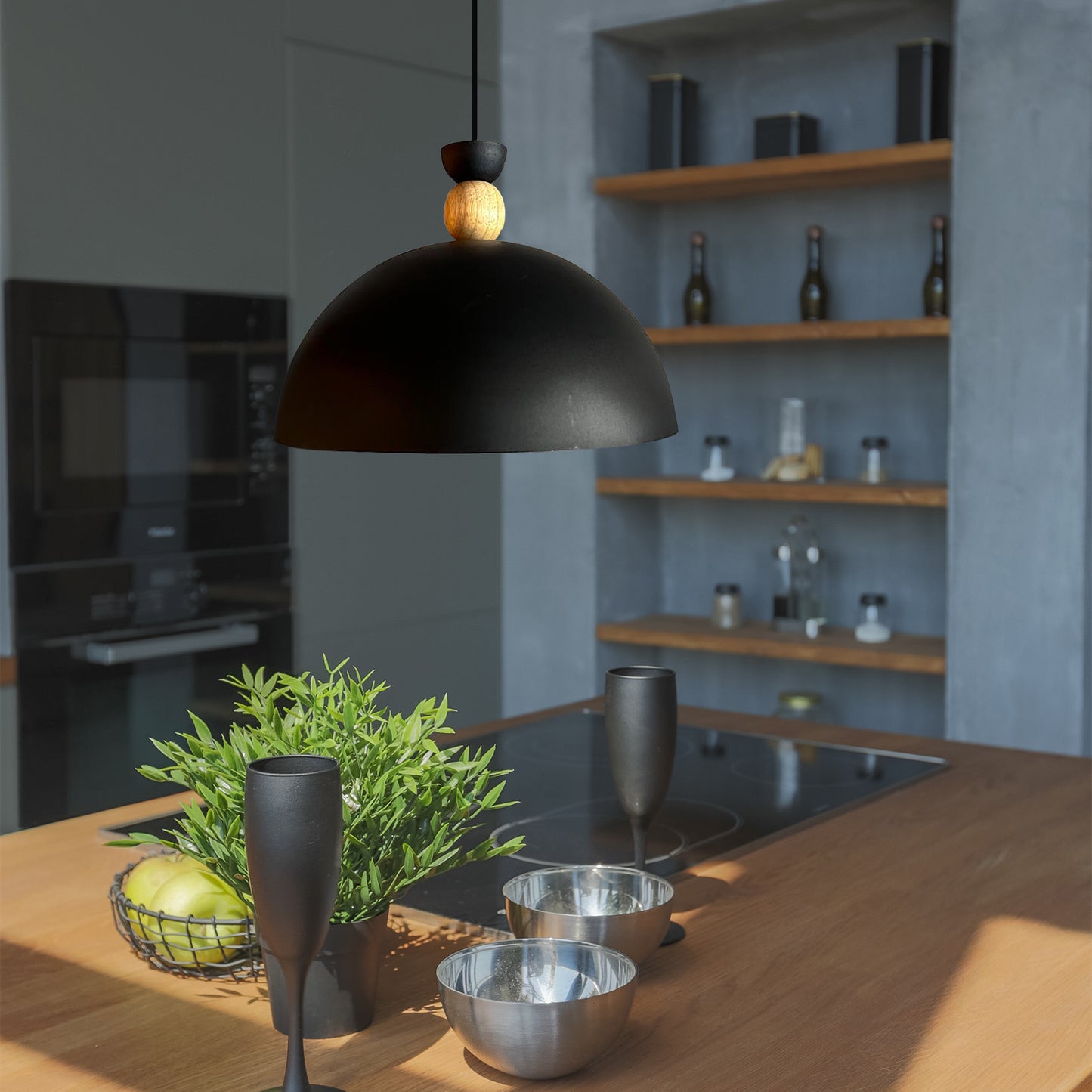 Hängelampe Industriell Lampe Vintage Holz Hängeleuchte
