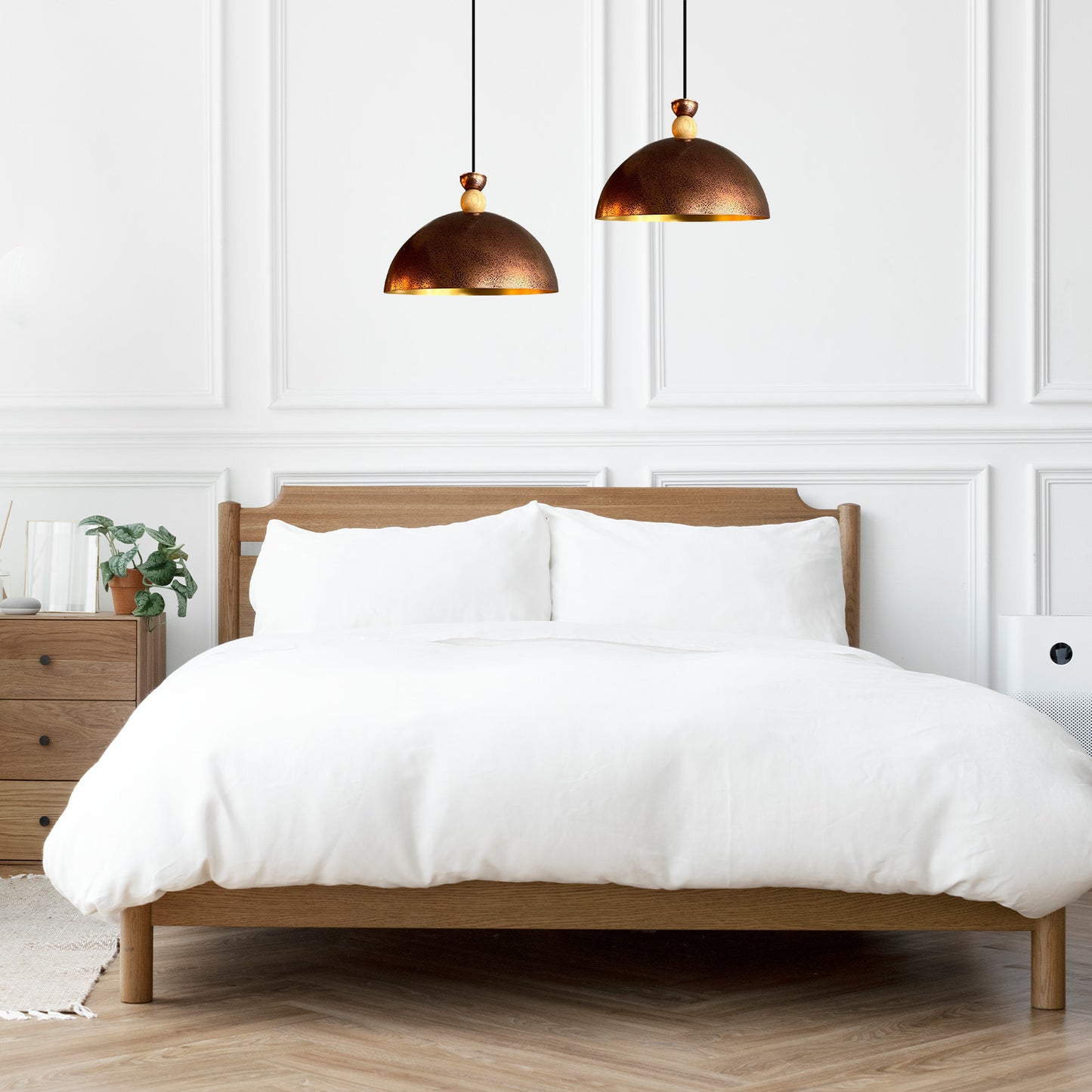 Hängelampe Industriell Lampe Vintage Holz Hängeleuchte